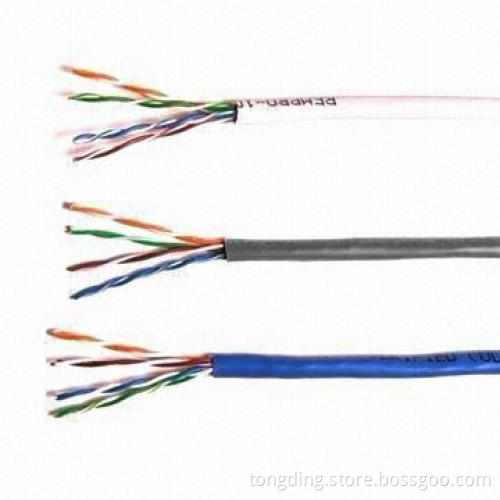 UTP Cat6 Networking Cables with PVC and PE Jacket